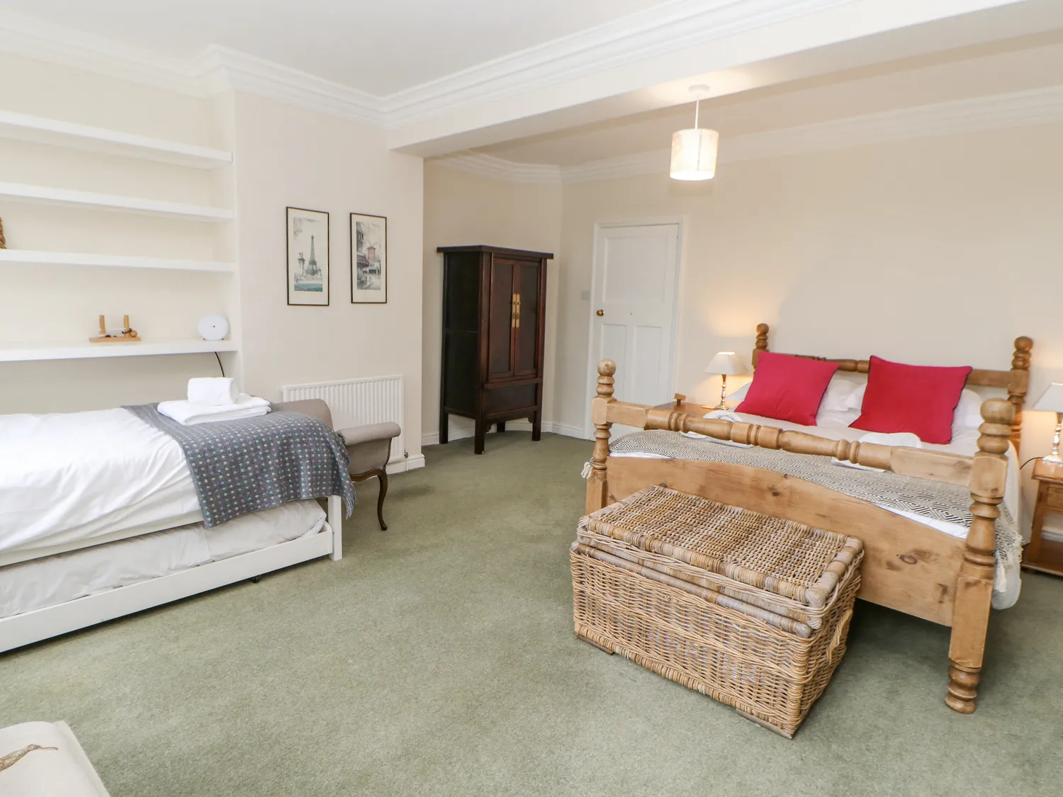 Bedroom Two trundle bed at Heather Brae