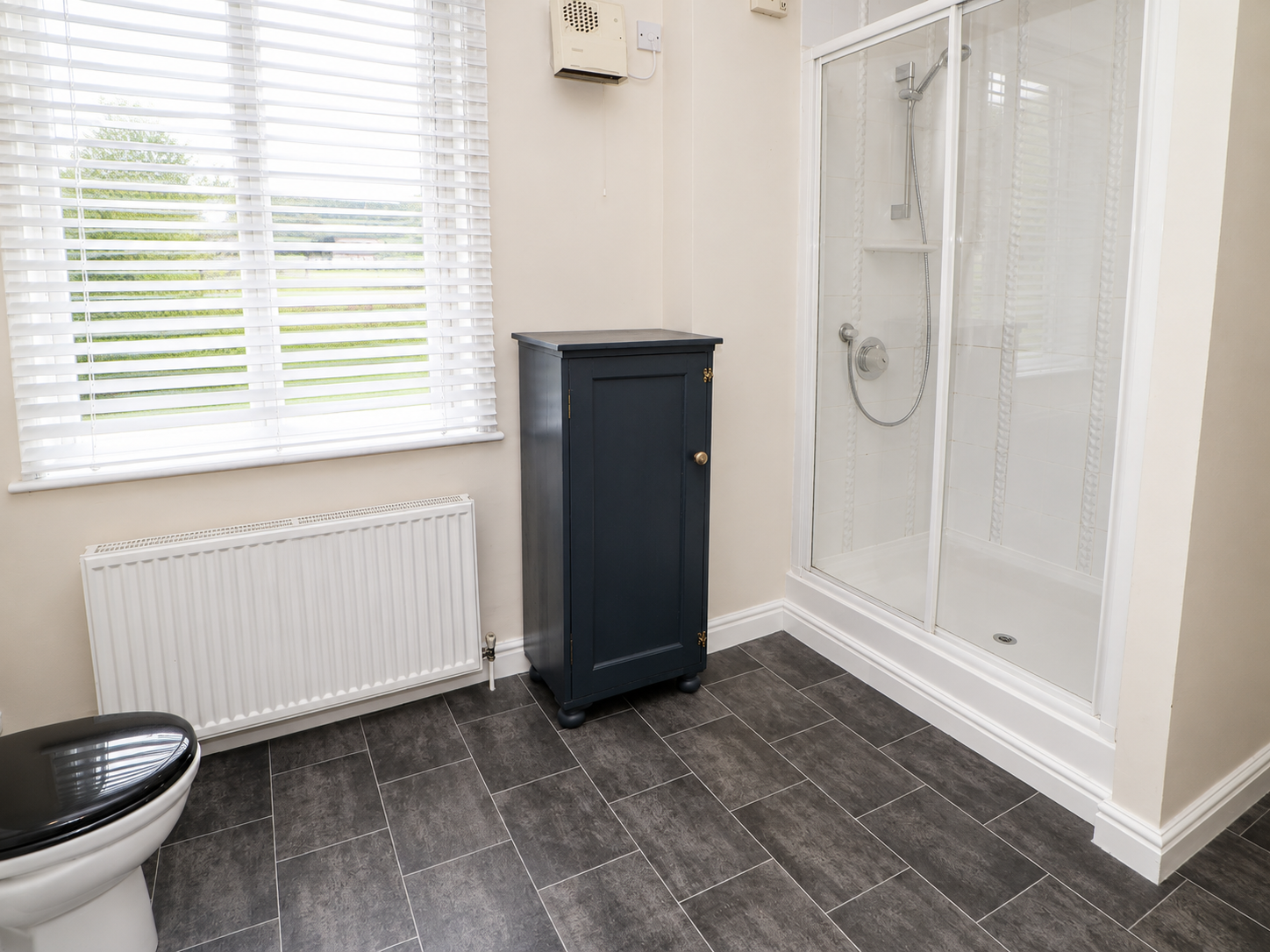 En-suite shower room at Heather Brae