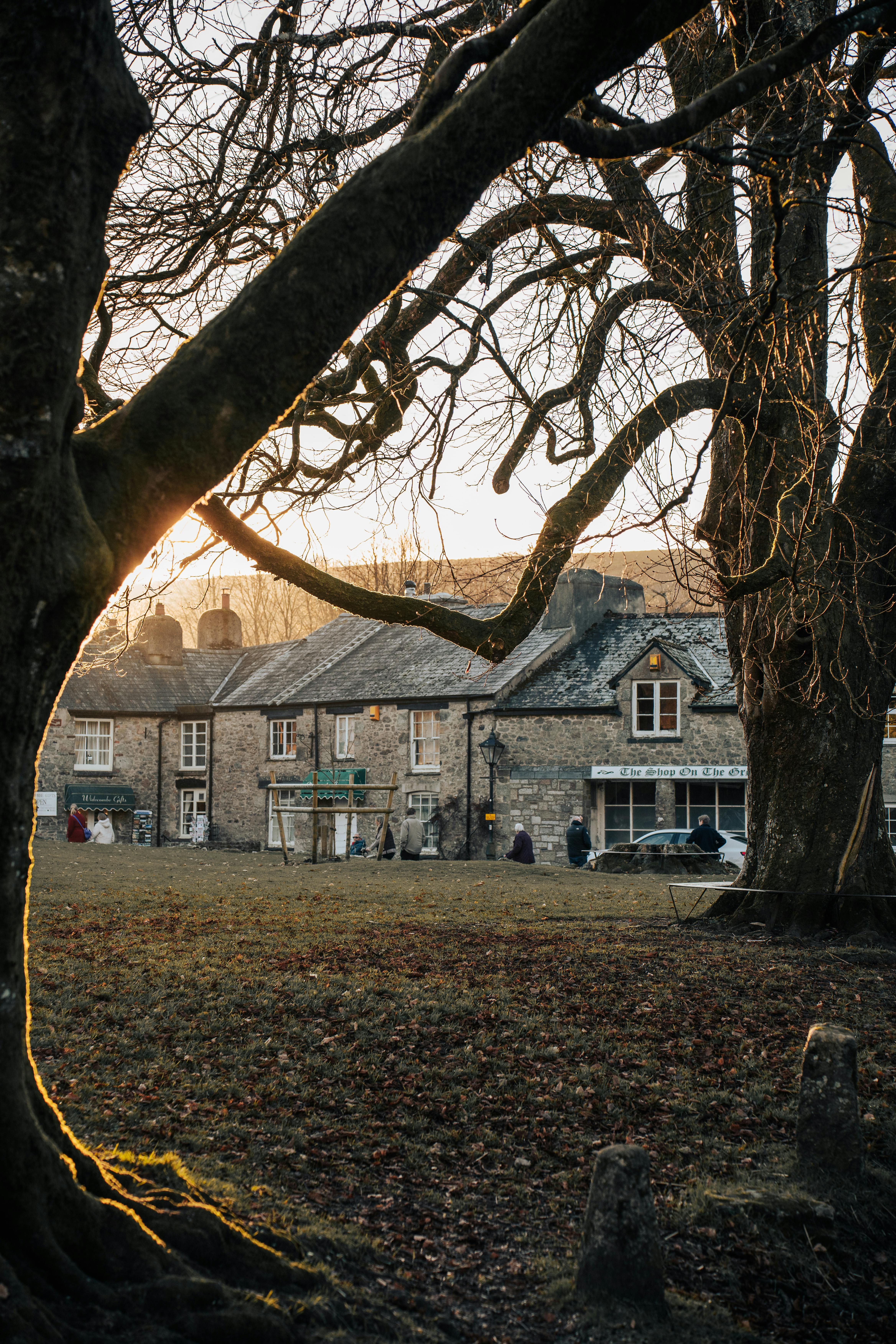 Village shops and pub in Middleton-in-Teesdale